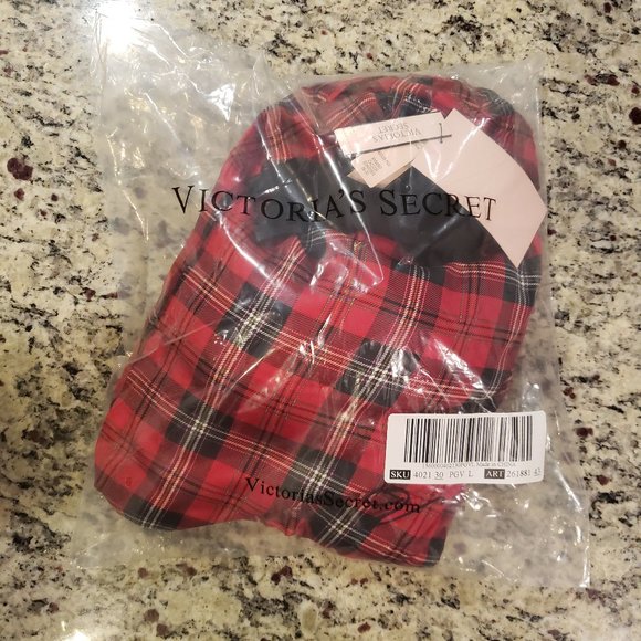 NEW Victoria's Secret Silk Slippers w/Faux Fur - Picture 4 of 4